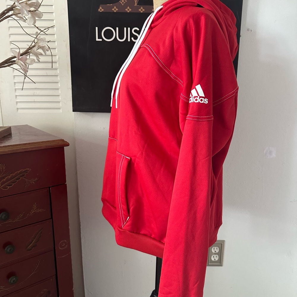 🆕Adidas Aeroready Fleece Pull-Over Hoodie - Picture 8 of 15